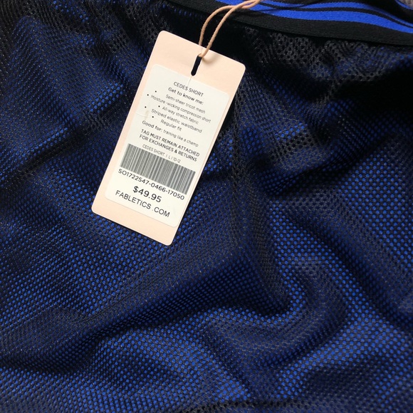 Fabletics Demi Lovato Mesh Shorts - Picture 6 of 8